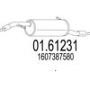 MTS 01.61231 End Silencer